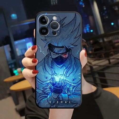 Glowing Naruto Case for Apple iPhone 13, 12, 11, 14, 15, 16 Pro Max + - Zdjęcie 23 z 25