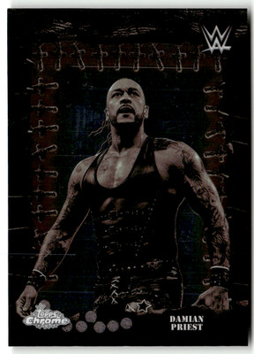 Topps Chrome WWE x Cactus Jack 2025 No. FMP-5 Damian Priest Famed Phantoms