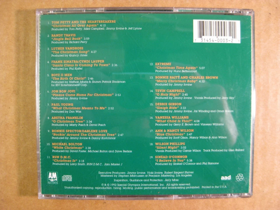 A VERY SPECIAL CHRISTMAS - ( 4 CD LOT) Run DMC, Eric Clapton, Tracy Chapman, etc - Image 4 of 4