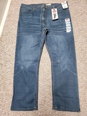 Wrangler Five Star Premium Straight Fit Jeans 40x30 Mexico NWT Medium Wash