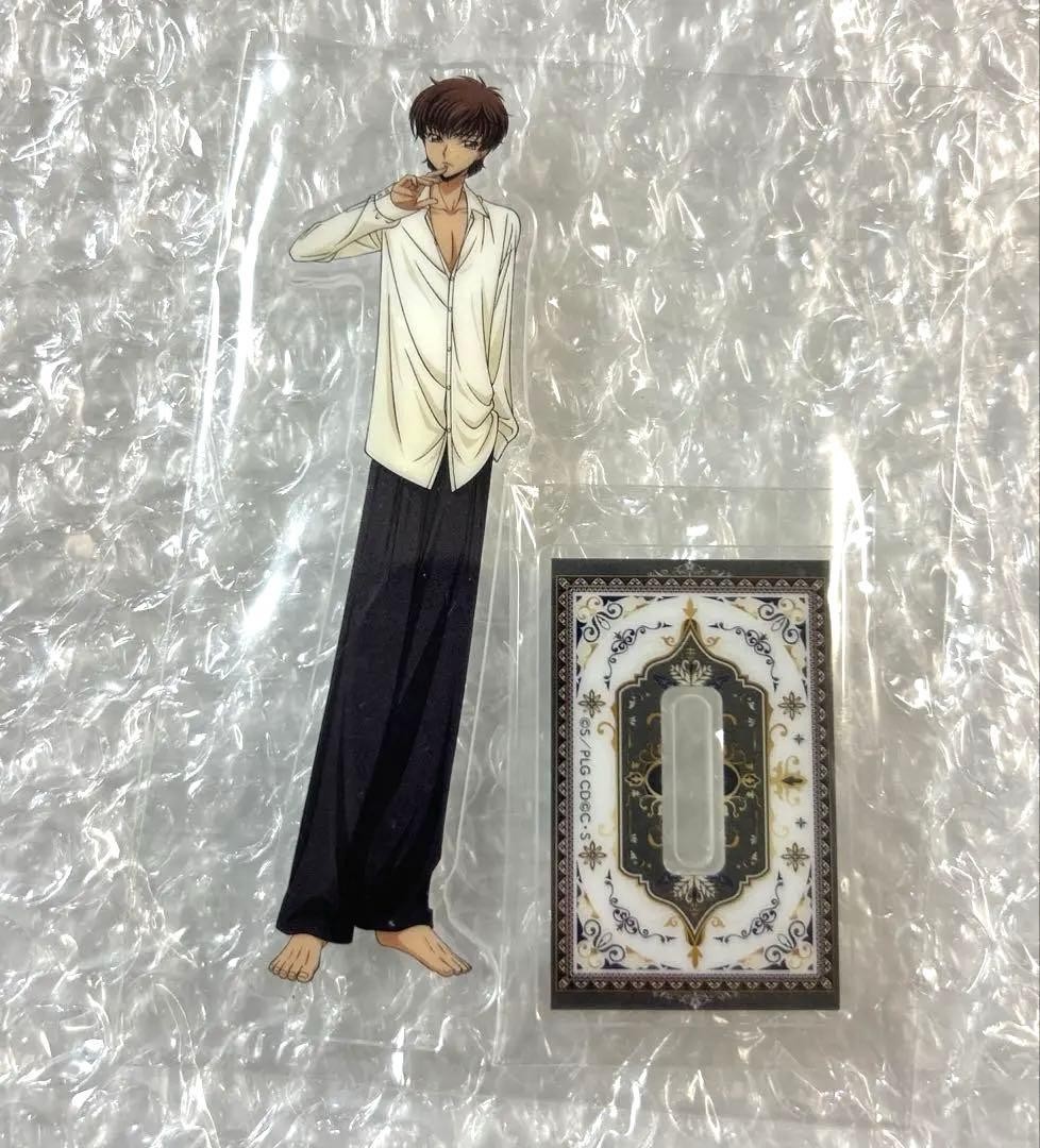 Bandai Code Geass Suzaku Kururugi Acrylic Stand Family Mart Collaboration New