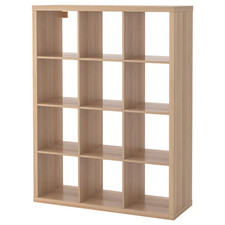 IKEA KALLAX Shelving Unit 112x147 cm 12 BOX Bookcase Storage Cube Organizer