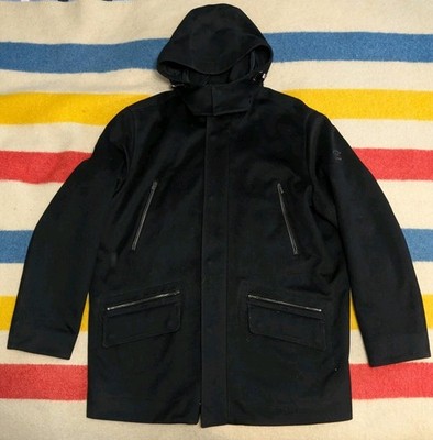 Paul & Shark Yachting Italy Storm System Loro Piana Wool Sailing Parka Jacket L