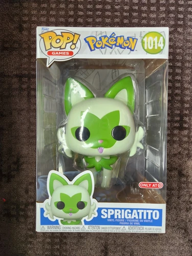 Funko Pop Pokemon Sprigatito #1014 Jumbo Target Exclusive