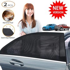 2 Stk Autofenster Sonnenschutz PKW KFZ Kinder Universal Sonnenblende UV Schutz