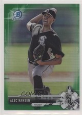 2017 Bowman Draft Chrome Green Refractor 27/99 Alec Hansen #BDC-23 mr0