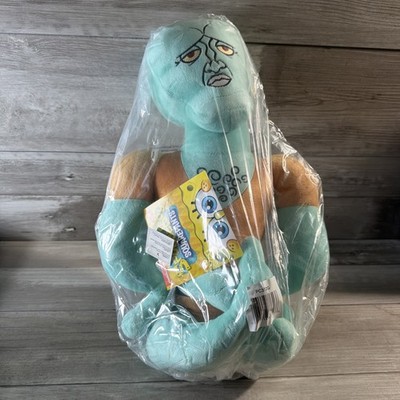 Official Spongebob Squarepants Handsome Squidward Plush Nickolodeon 18'' XL