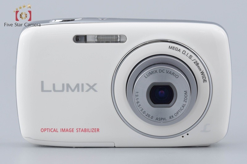 Panasonic LUMIX DMC-S1 White 12.1 MP Digital Camera [Japanese