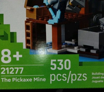 Minecraft Legos The Pickaxe Mine / NIB / 21277 | eBay