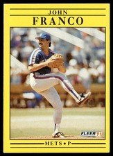1991 Fleer John Franco New York Mets #147