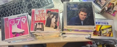Collection of 1950's, 60's, 70's Music (Many Various Artists) CD's, You Choose!