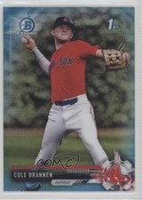2017 Bowman Draft Chrome Sky Blue Refractor 275/399 Cole Brannen #BDC-193 5un