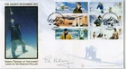 2003 EXPLORERS GREAT BRITAIN BUCKINGHAM FDC SIGNED the late EDMUND HILLARY