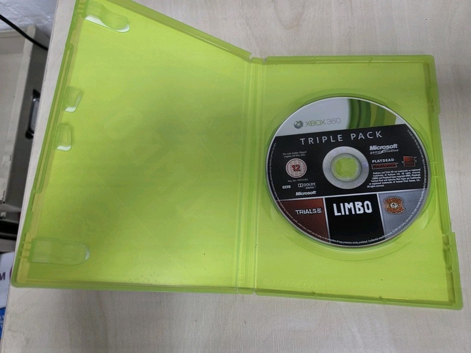 TRIPLE PACK: LIMBO, Trials HD y Splosion Man (Microsoft Xbox 360, 2011) Funciona EUR 15,62 - ES