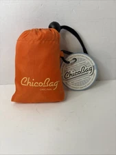 CHICOBAG Original Orange Peel Reusable Bag with Storage Bag & Clip Brand New!