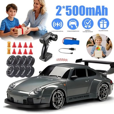 1:24 RC Drift Car Ready to Run Rennauto Fernbedienung 4WD Mini Spielzeug