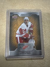 Chris Chelios 2023-24 Engrained Oak /299  #68 Detroit Red Wings