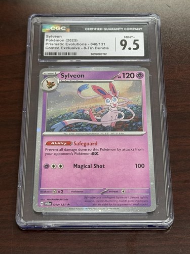 Sylveon graded CGC 9.5 for sale on eBay