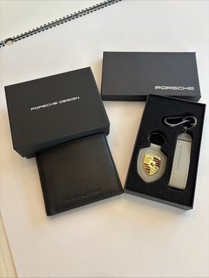 Sale Porsche Design Voyager 10 billfold Leather & Free Key Fob