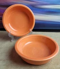 FIESTA WARE Light Orange Bowls - Beautiful- Lot of 2