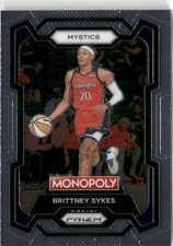 2024-25 Panini Prizm Monopoly WNBA Brittney Sykes Washington Mystics #38