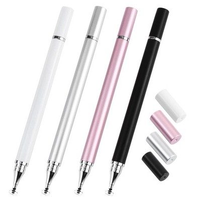 4 Stück Eingabestift Disc Touch Pen, Tablet Stift and Ballpoint Pen 2 in 1, U...