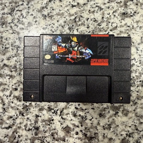 Killer Instinct SNES 1995 Super Nintendo Game Cartridge Only Tested Authentic