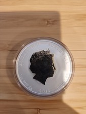 2018 AUSTRALIA YEAR OF THE DOG  1 OZ SILVER COIN .999 IN CAPSULE  