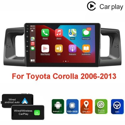 FOR TOYOTA COROLLA 2006-2013 9'' ANDROID 11 CAR STEREO PLAYER RADIO GPS NAVI RDS