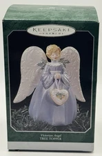 Hallmark Keepsake Ornament Christmas Victorian Angel Tree Topper 1998