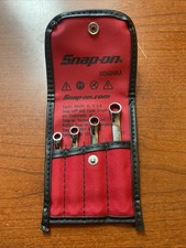 Snap-on 4 Pc 12-point Sae Flank Drive Midget 10 Offset Box Wrench Set
