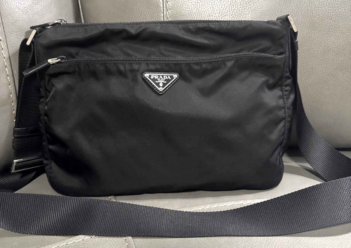 Authentic Prada Tessuto Nylon Camera Crossbody Ba… - image 6