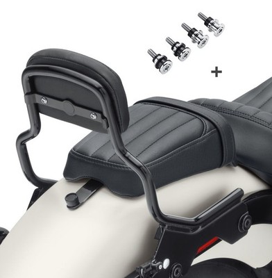 Sissybar für Harley Davidson Breakout / Fat Boy / 114 18-22 XS + Kit schwarz geb