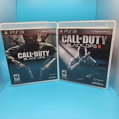 Call of Duty: Black Ops 1 & 2 II (Sony PlayStation 3, PS3) Lot - Tested!