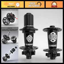 32H/36H Bicycle Disc Brake Hub - Ultralight 7075 Aluminum MTB Front  Rear, 6 Pa