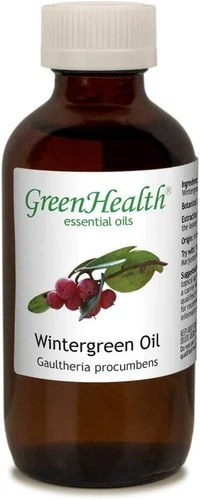 Wintergreen 100% Pure & Natural Essential Oil - 4oz - 4 Fl Oz (Pack of 1)