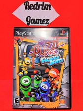 Buzz Junior Robo Jam COMPLETE Black Label Sony PS2 Playstation Video Games
