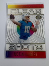 2021 Panini Illusions Justin Herbert Clear Shots Insert