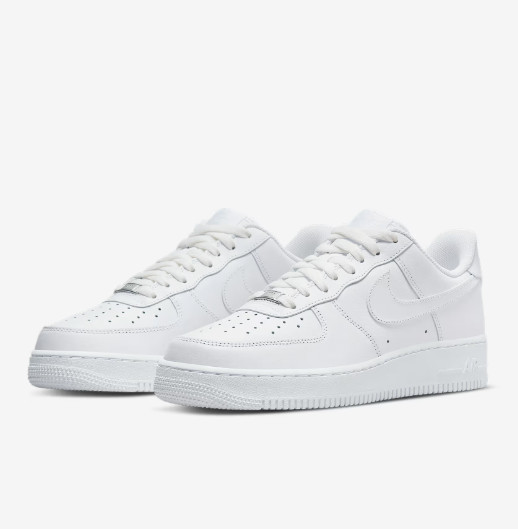 Air force 1 Triple White Nike Sneakers Men's Women's Shoe