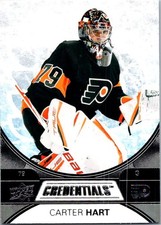 2021-22 Upper Deck Credentials #25 Carter Hart