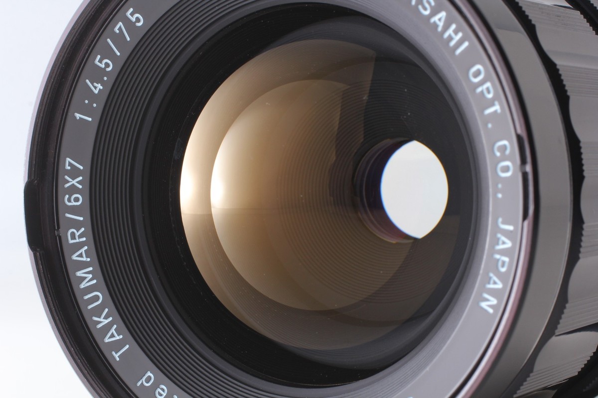 READ[Near MINT] Pentax 6x7 67 TTL Finder T 75mm f4.5 Lens