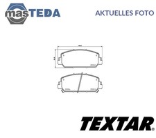 2555201 SATZ BREMSBELÄGE BREMSKLÖTZE VORNE TEXTAR NEU OE QUALITÄT