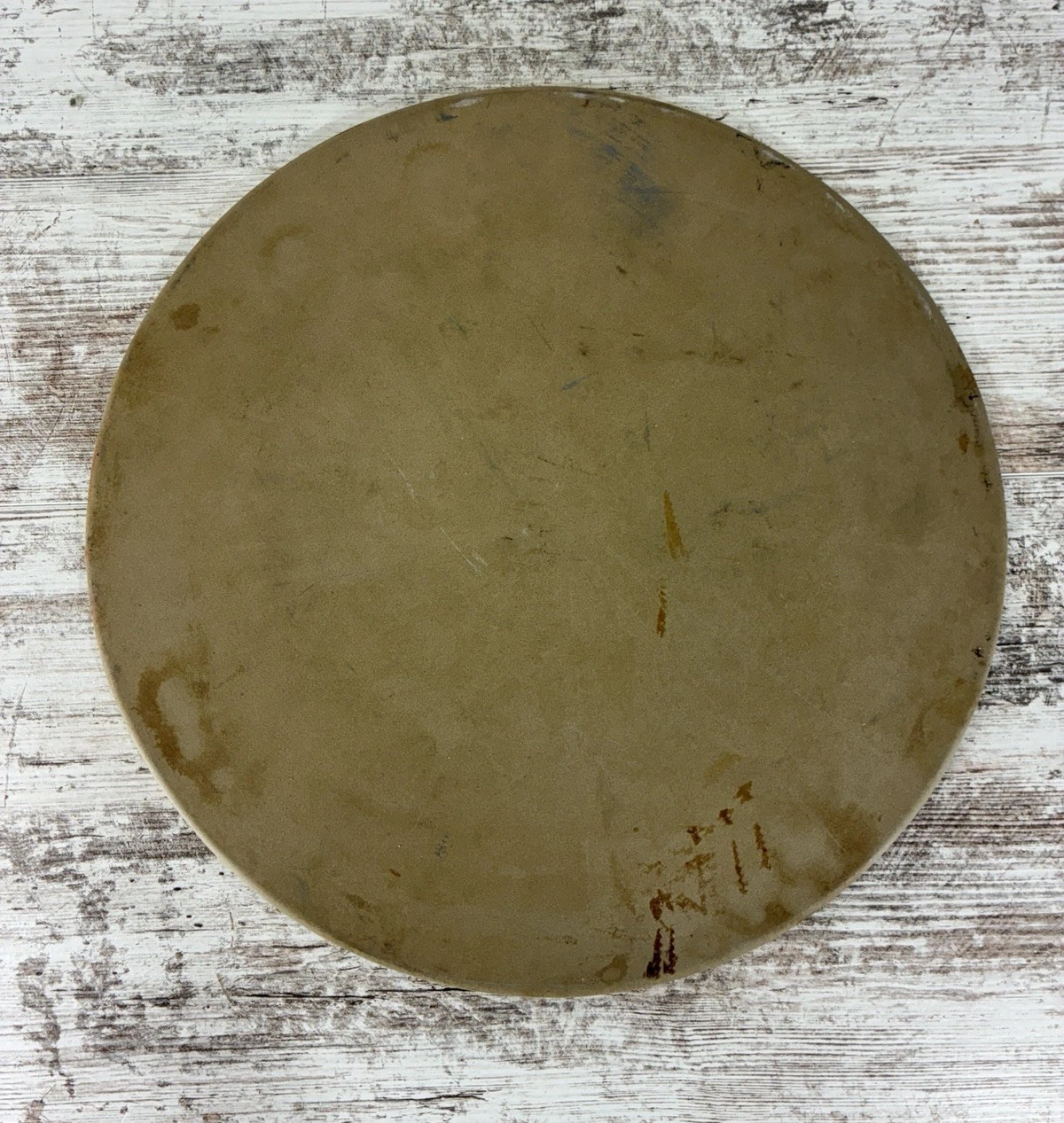 Pampered Chef Pizza Stone Family Heritage Baking Stone 15” Pre-Owned