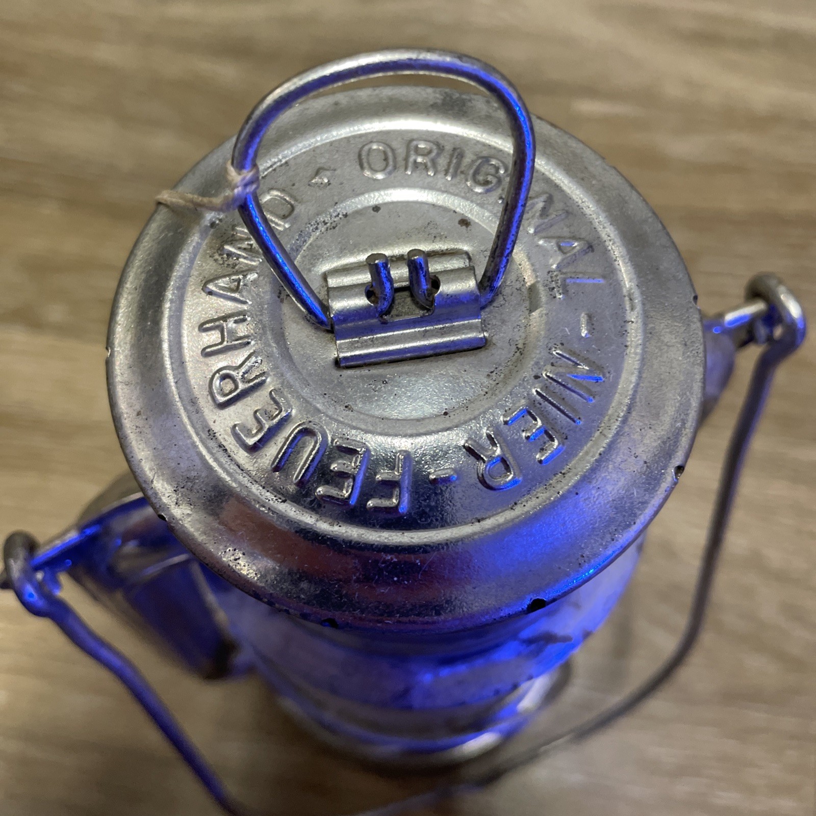 Rare 1st Edition Feuerhand Lamp 275 Western Germany Lantern Original Nier Patent