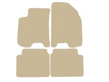 Velours Fußmatten für Chevrolet Lacetti 2003-2009 , Beige x14 Rand
