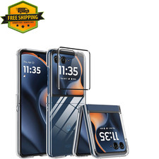 Case for Motorola Razr 2025,Razr 2025 Phone Case with Screen Protector,Slim Thin