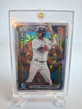 2024 Bowman Braden Montgomery 1st Chrome Etched In Glass Variation #BDC-58