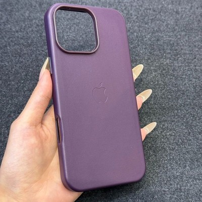 For Apple iPhone 17 Pro Max 17 Air 16 Pro Max Original Leather iPhone Case Cover