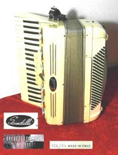 Akkordeon Scandalli Brevetto Sax Klappen 120 Bässe perlmutt im Koffer