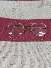 Antique Bausch  Lomb 12K Gold Filled Windsor Eyeglasses Spectacles Frame w Case